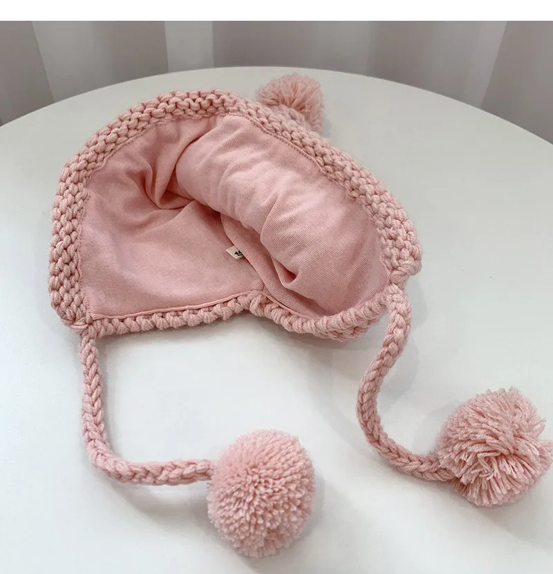 New Pompom Baby Hat Winter Kids Beanie for Girls Boys Baby Bonnet Enfant Cap Warm Knitted Kids Hat Baby Cap Accessories 1-5Y 1PC New Pompom Baby Hat Winter Kids Beanie for Girls Boys Baby Bonnet Enfant Cap Warm Knitted Kids Hat Baby Cap Accessories 1-5Y 1PC
