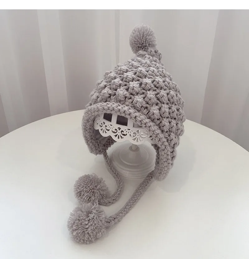 New Pompom Baby Hat Winter Kids Beanie for Girls Boys Baby Bonnet Enfant Cap Warm Knitted Kids Hat Baby Cap Accessories 1-5Y 1PC New Pompom Baby Hat Winter Kids Beanie for Girls Boys Baby Bonnet Enfant Cap Warm Knitted Kids Hat Baby Cap Accessories 1-5Y 1PC