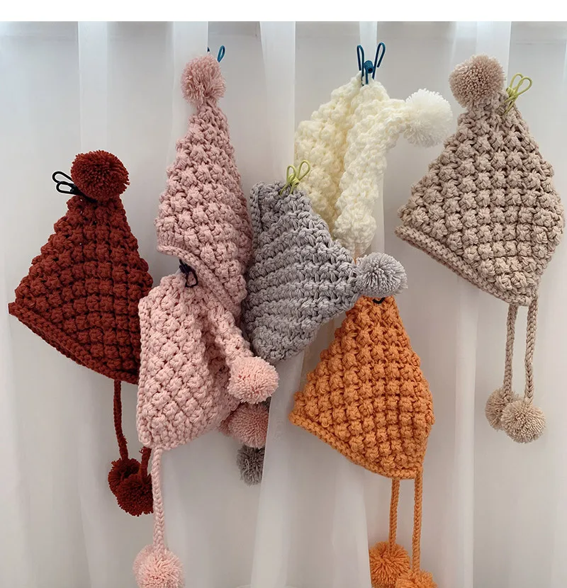 New Pompom Baby Hat Winter Kids Beanie for Girls Boys Baby Bonnet Enfant Cap Warm Knitted Kids Hat Baby Cap Accessories 1-5Y 1PC New Pompom Baby Hat Winter Kids Beanie for Girls Boys Baby Bonnet Enfant Cap Warm Knitted Kids Hat Baby Cap Accessories 1-5Y 1PC