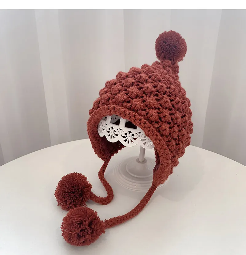 New Pompom Baby Hat Winter Kids Beanie for Girls Boys Baby Bonnet Enfant Cap Warm Knitted Kids Hat Baby Cap Accessories 1-5Y 1PC New Pompom Baby Hat Winter Kids Beanie for Girls Boys Baby Bonnet Enfant Cap Warm Knitted Kids Hat Baby Cap Accessories 1-5Y 1PC