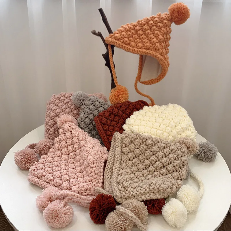 New Pompom Baby Hat Winter Kids Beanie for Girls Boys Baby Bonnet Enfant Cap Warm Knitted Kids Hat Baby Cap Accessories 1-5Y 1PC New Pompom Baby Hat Winter Kids Beanie for Girls Boys Baby Bonnet Enfant Cap Warm Knitted Kids Hat Baby Cap Accessories 1-5Y 1PC